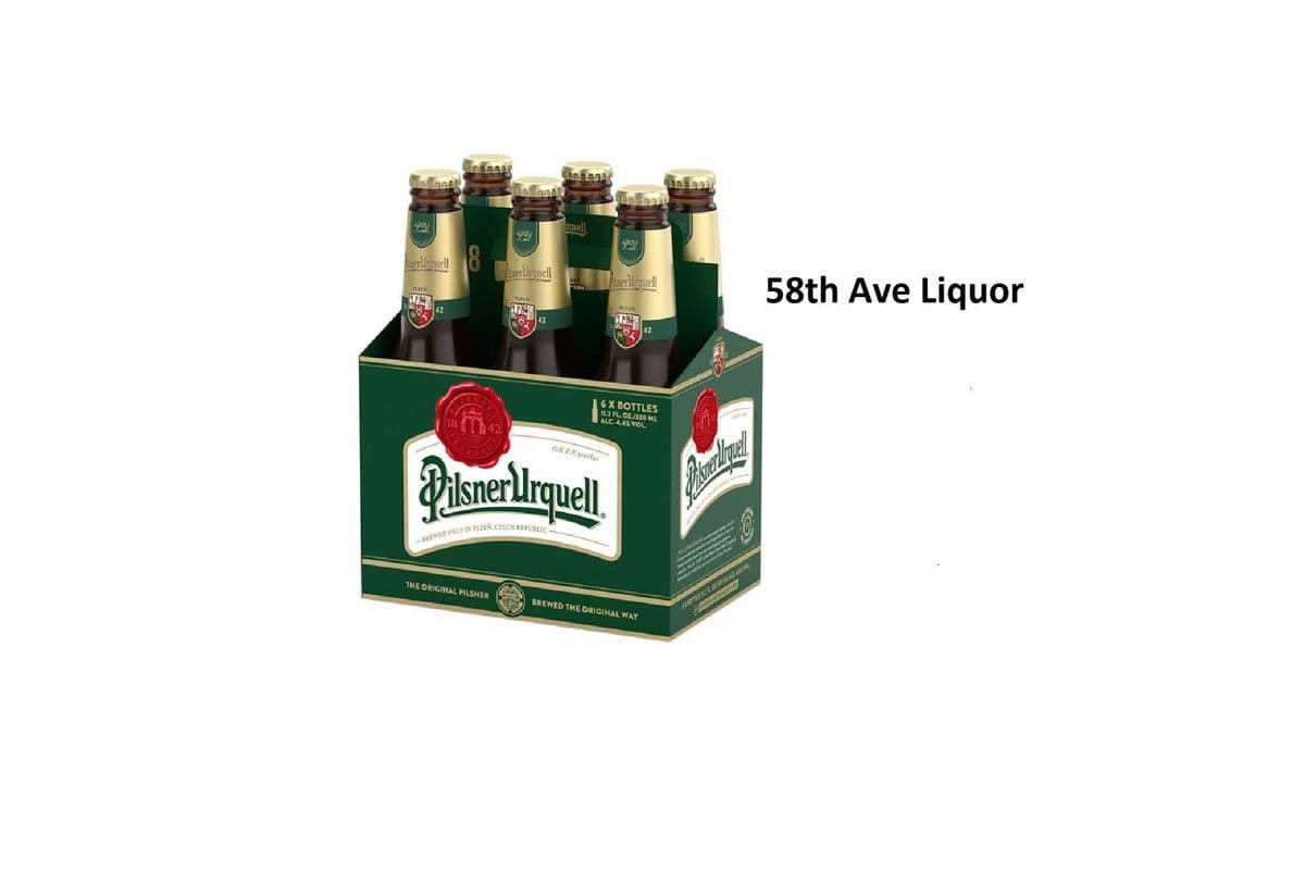 PILSNER URQUELL 6 BOTTLES (1 x 6x330ML)