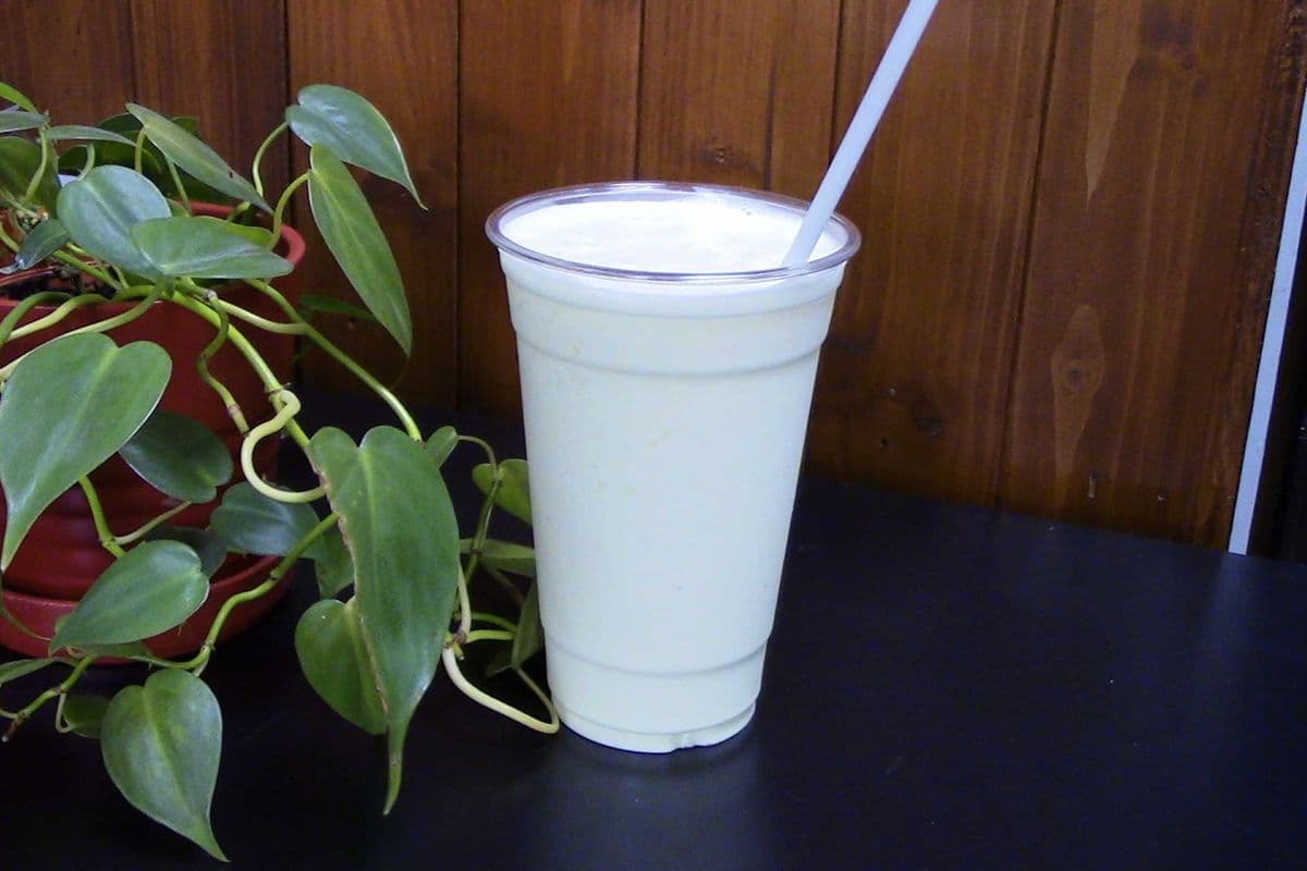 Lait Frappé Banane / Banana Milkshake