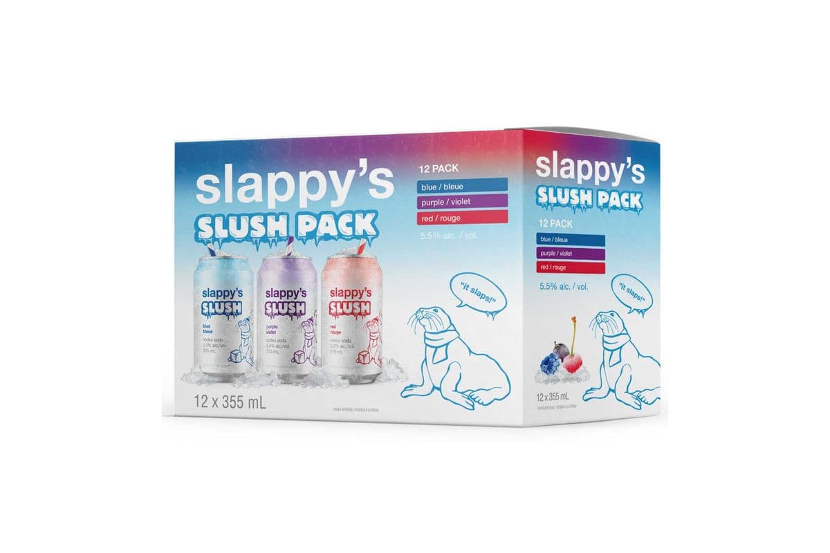 322988 - Slappy's Slush Variety (12 x 355ml)
