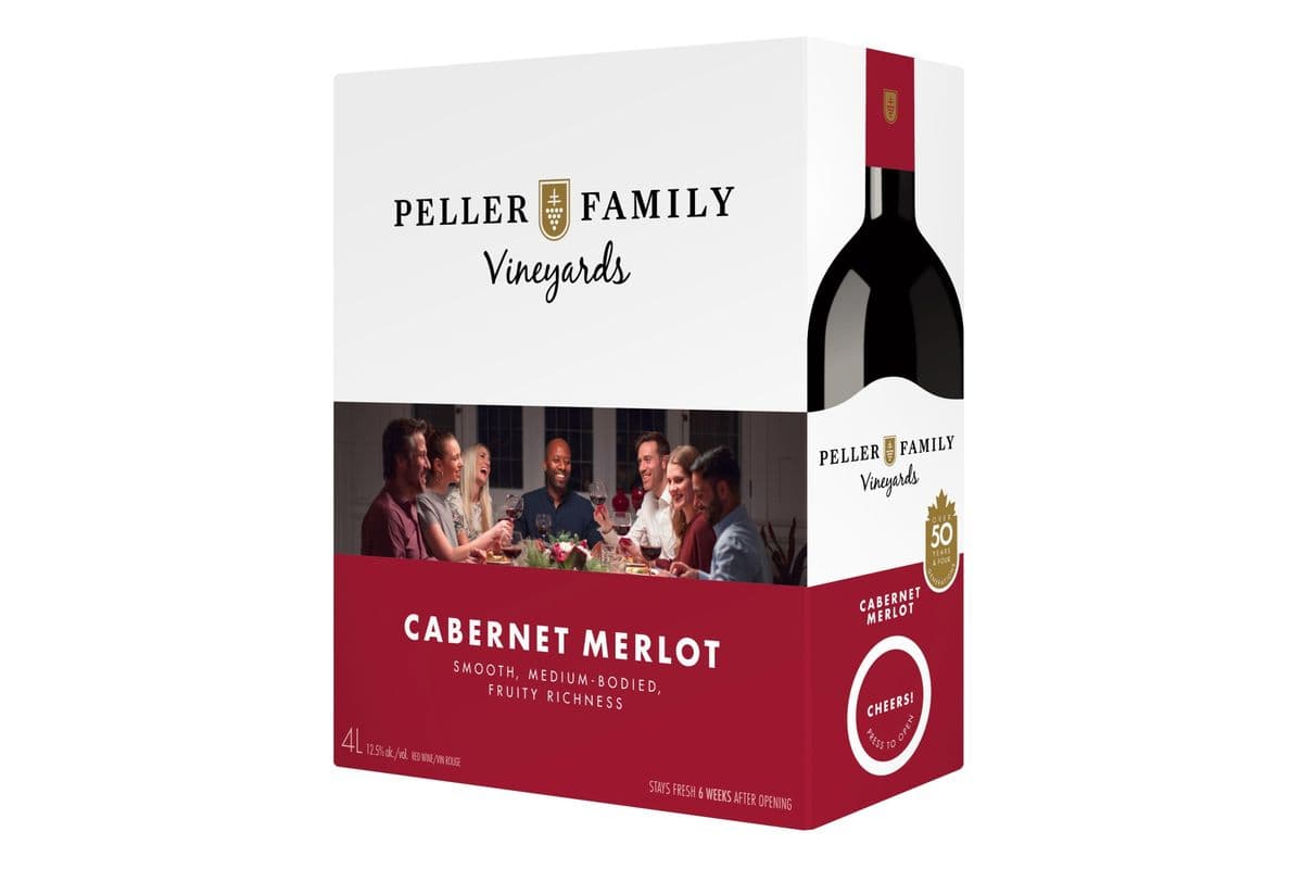 Peller Cab Merlot (1 x 4 L)