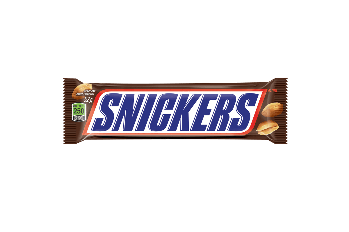 Snickers Bar Regular Size Bar (52 g)
