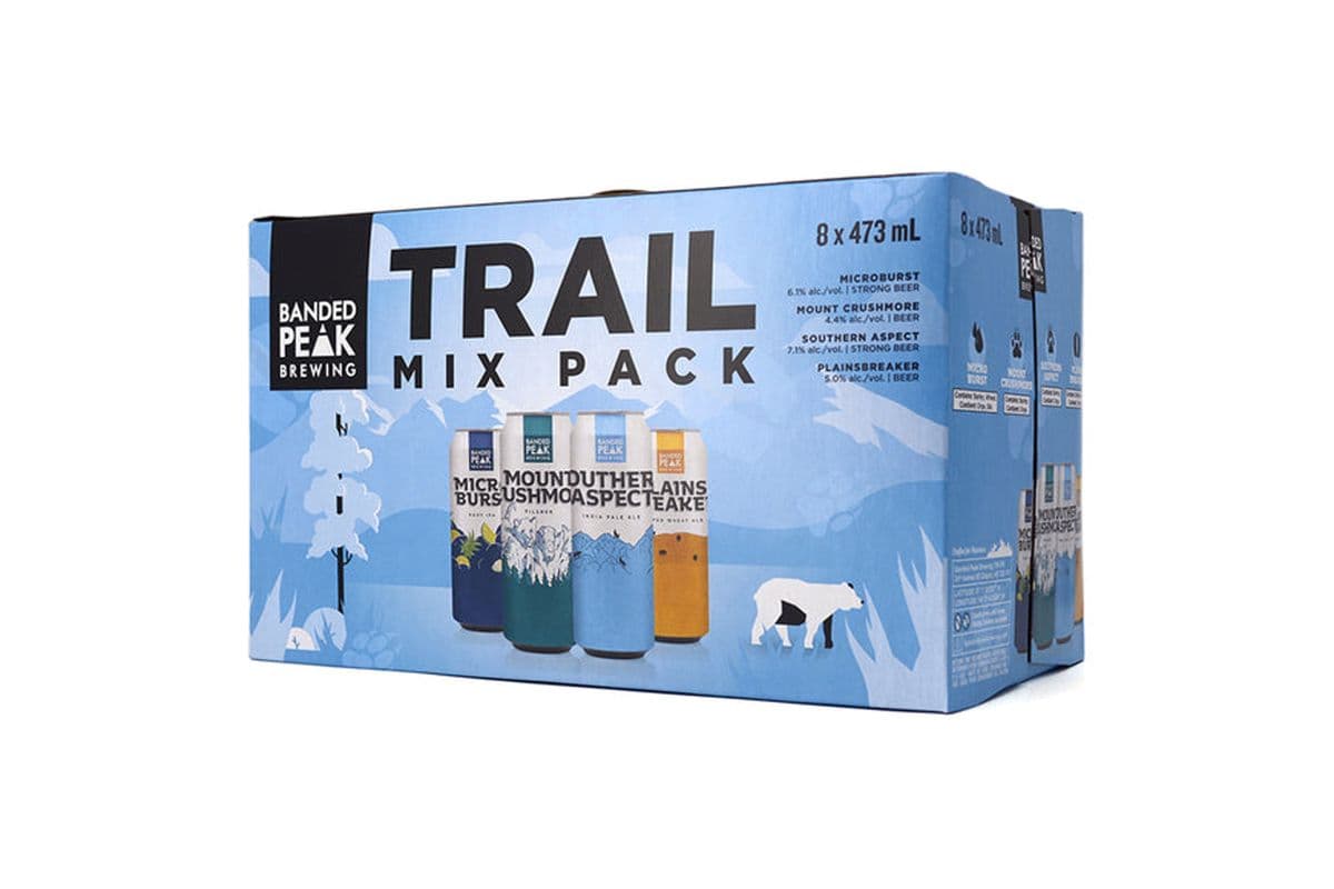 Banded Peak Trail Mix Pack (8 x 473 ml cans)