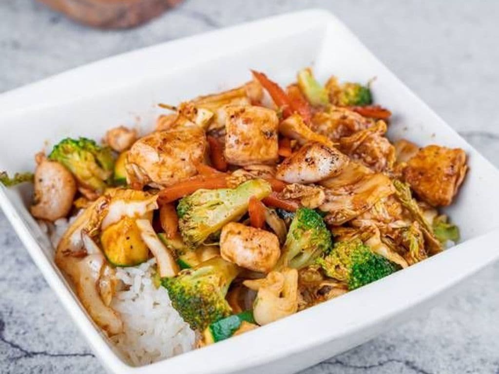 Kimchi Chicken Don