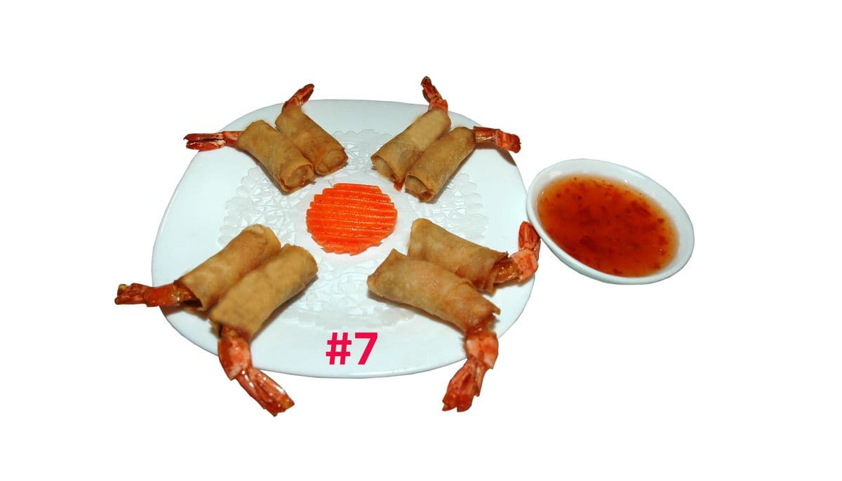7. Deep Fried Shrimp Rolls (8 pieces)