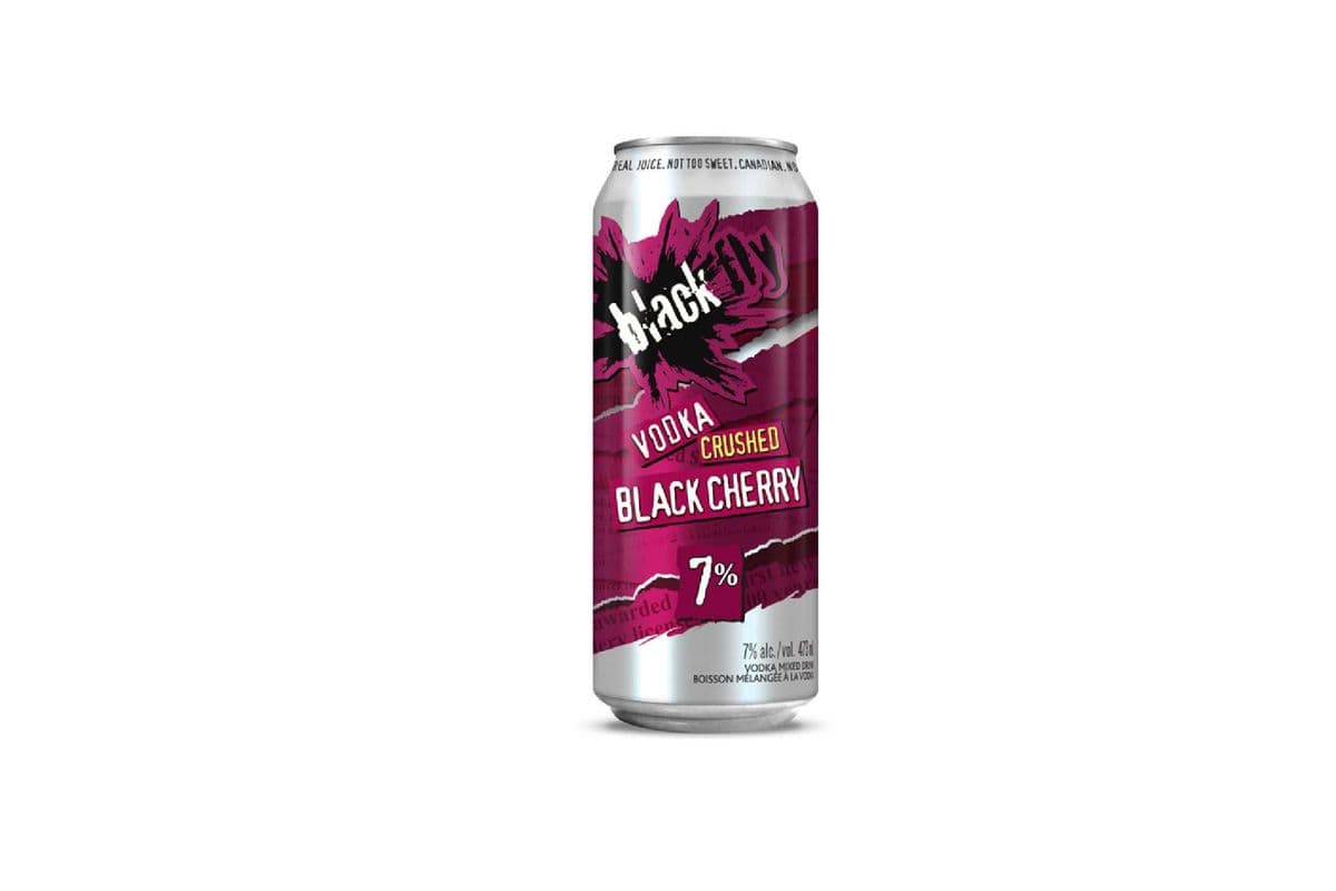 Black Fly Vodka Crushed Black Cherry (1 x 473ml can)