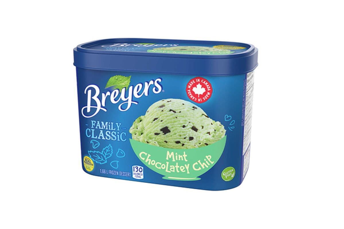 Breyers-Family Classic Mint Chocolatey Chip 1.66L
