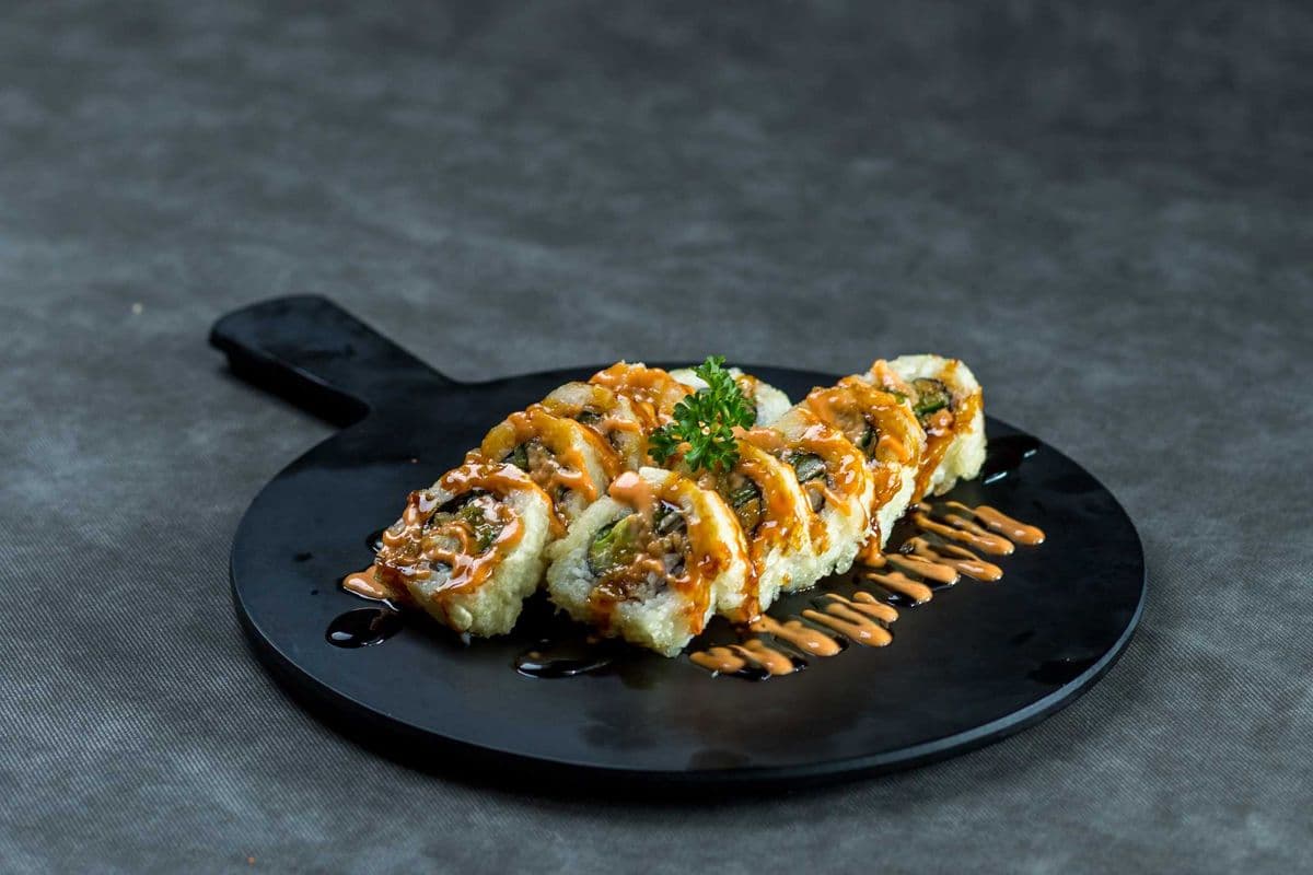 Deep-Fried California Roll