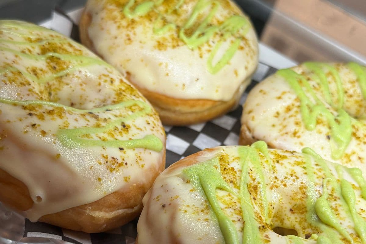 Lemon Pistachio Donut