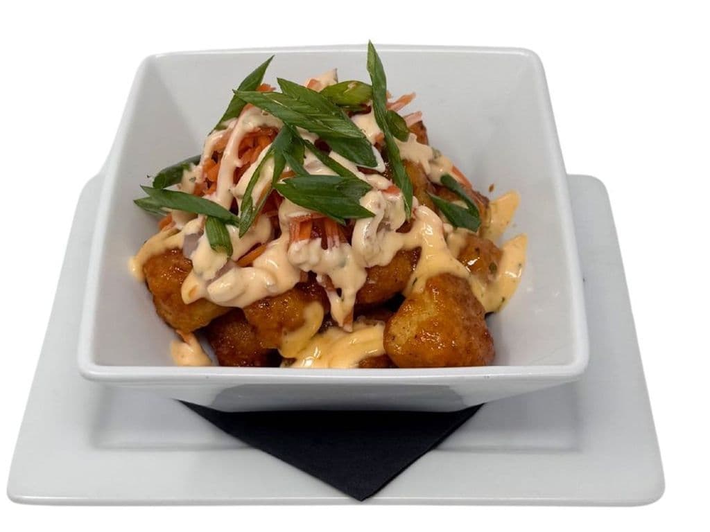 Sweet & Spicy Fried Cauliflower