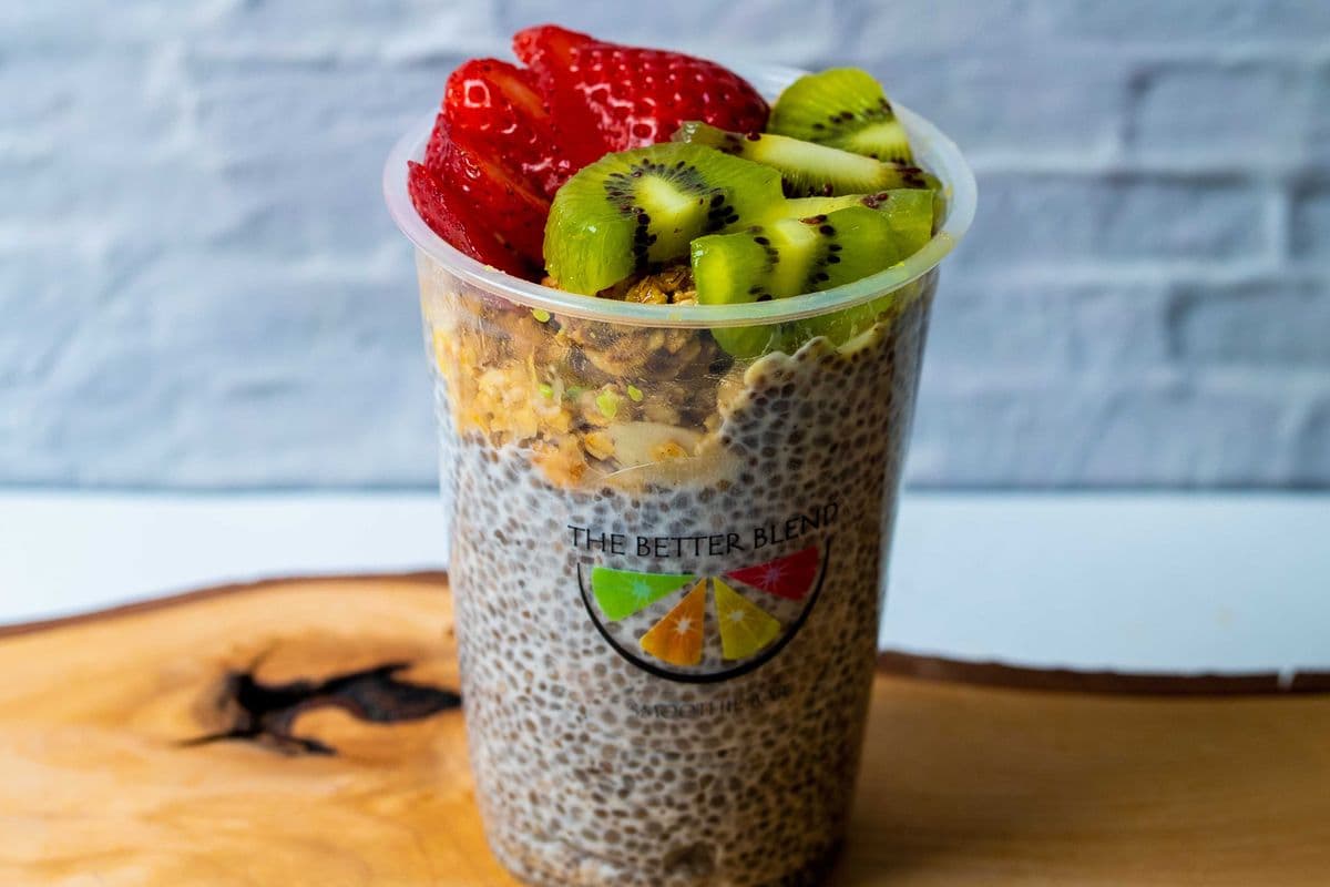 Strawberry Kiwi Chia Pudding (12 oz)