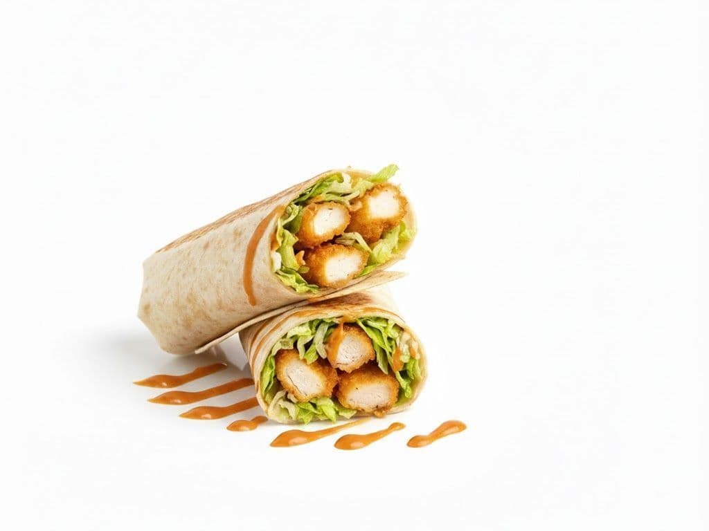 Spicy Crispy Chicken Wrap