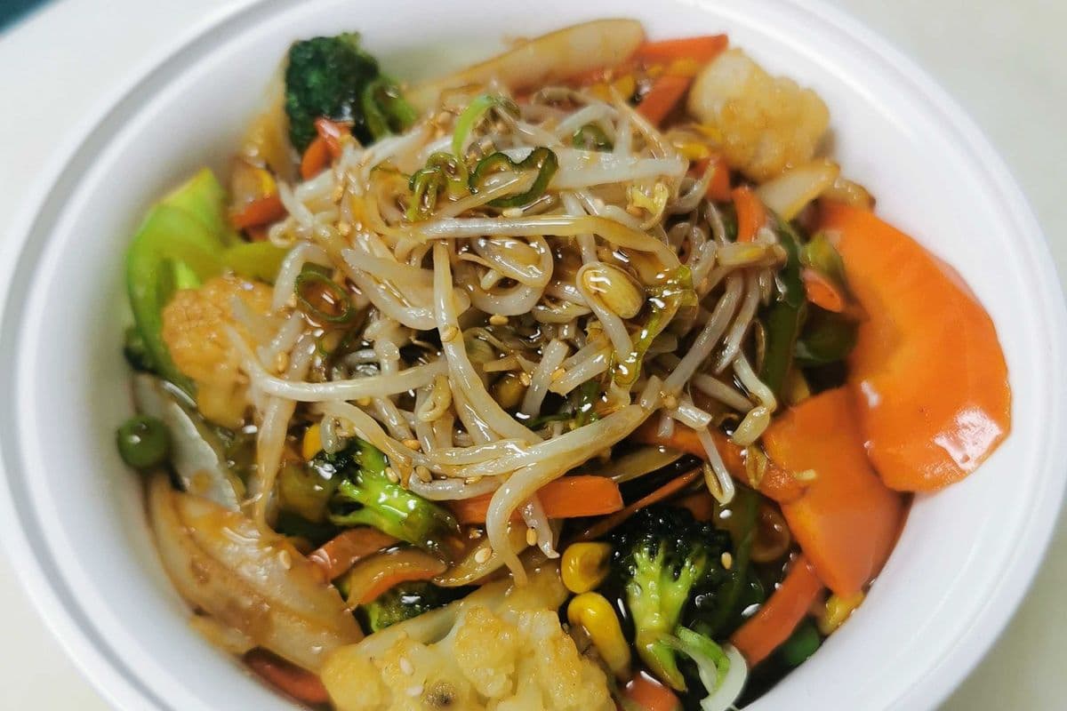 Vegetable Teriyaki Don