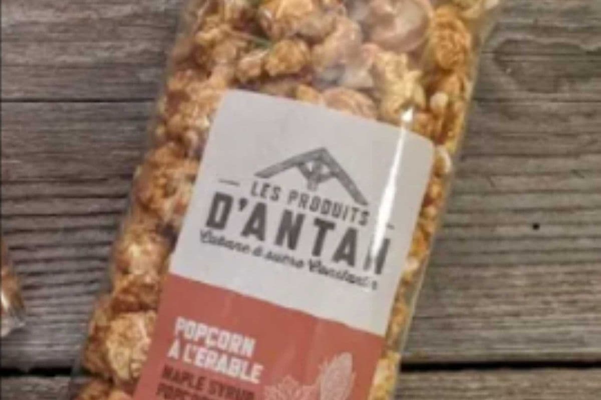 Popcorn à l'érable