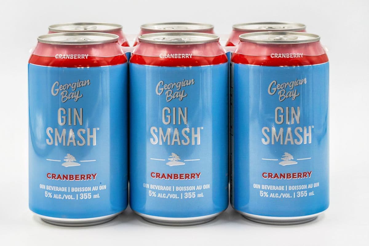 Georgian Bay Cranberry Gin Smash (6 x 355m)