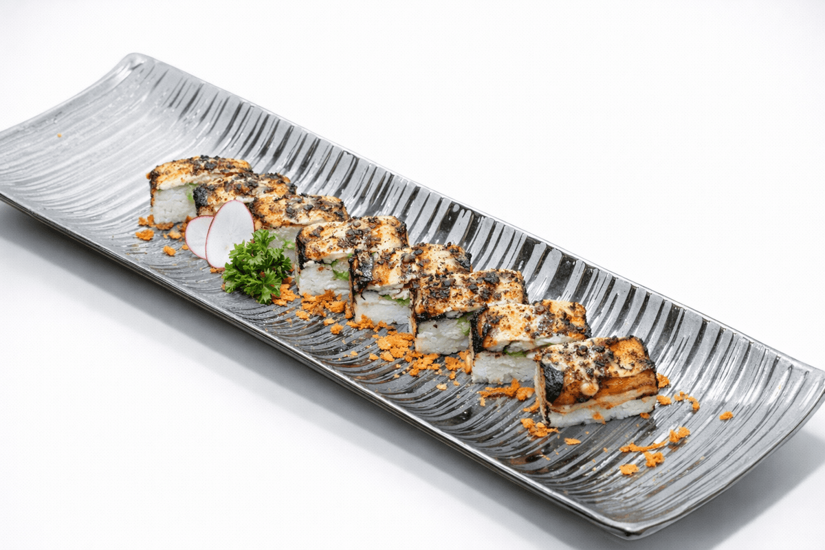 Torch Pressed Sushi (Salmon)