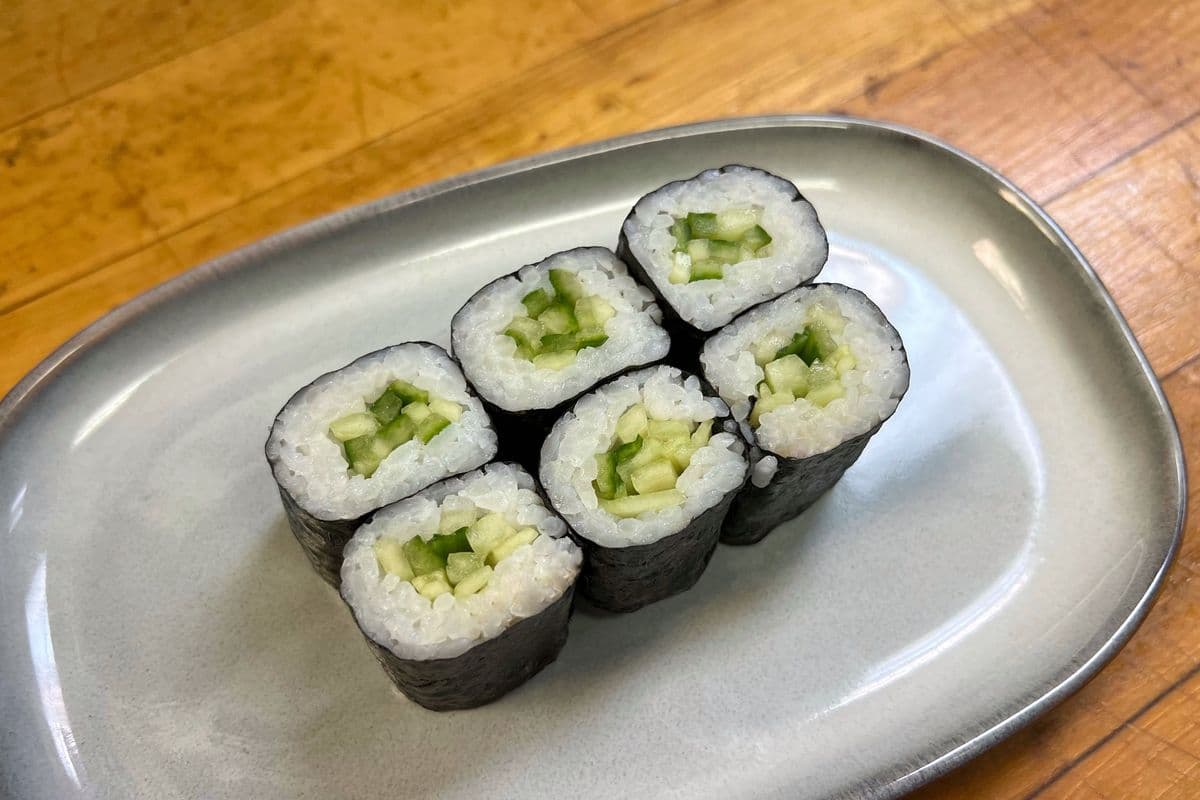 Kappa (Cucumber) Maki (6 pcs)