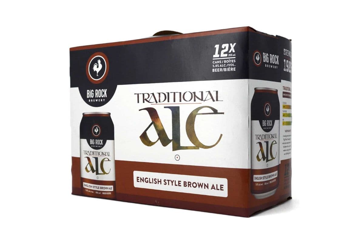Big Rock Traditional Ale (12 Cans) (12 x 355ml)