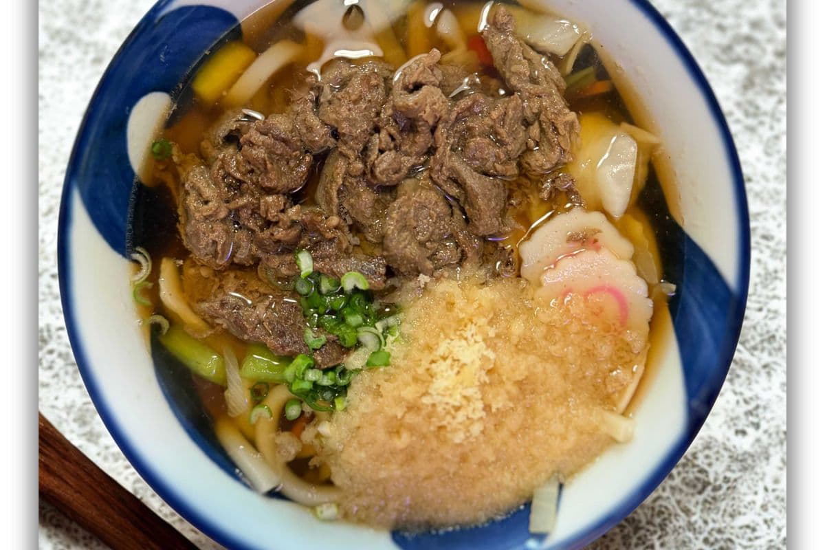 Beef Udon Soup
