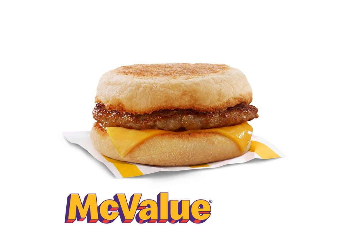Sausage McMuffin [370.0 Cals]