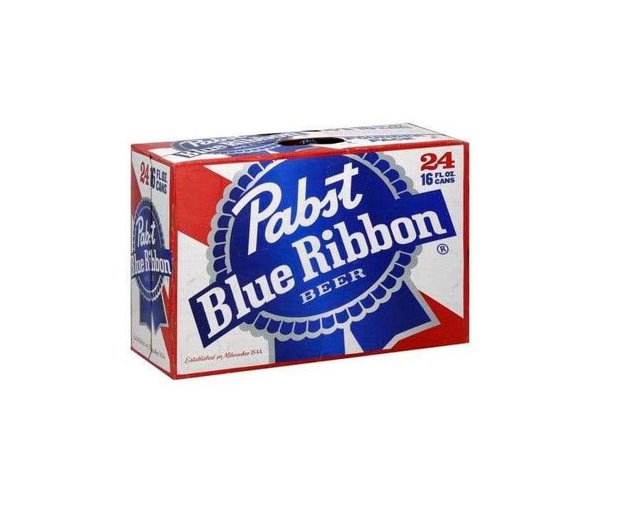 Pabst Blue Ribbon (24 Pack) (1 x 355 ml Cans)