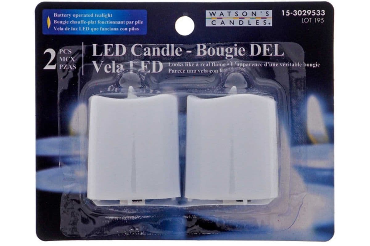LED Candle (2 Pc)