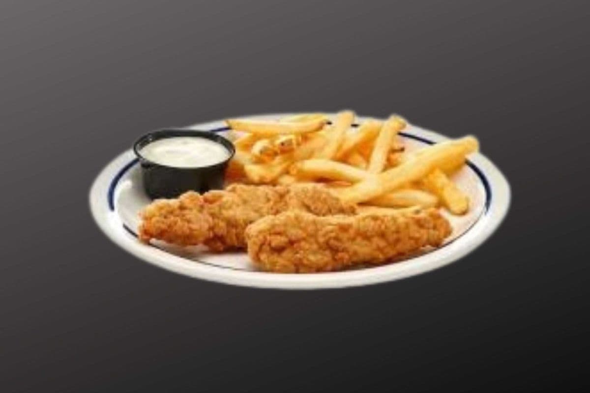 Junior Chicken Tender with fries