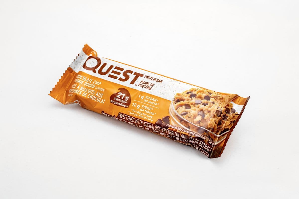 Quest Protein Bar Chocolate Chip Cookie Dough