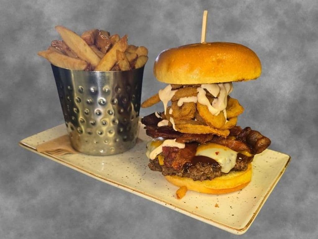 THE BOURBON BARK BURGER