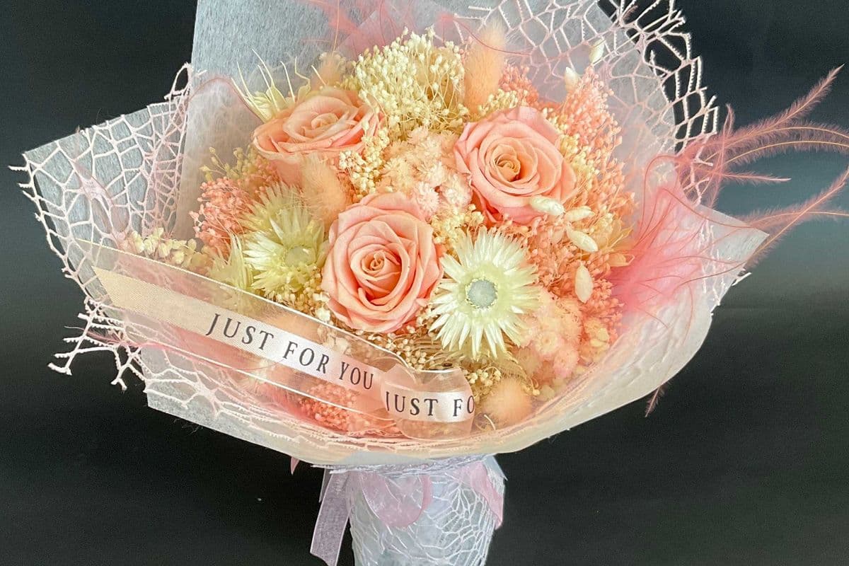 Flower Bouquet~ Dried & Preserved~ Handcrafted