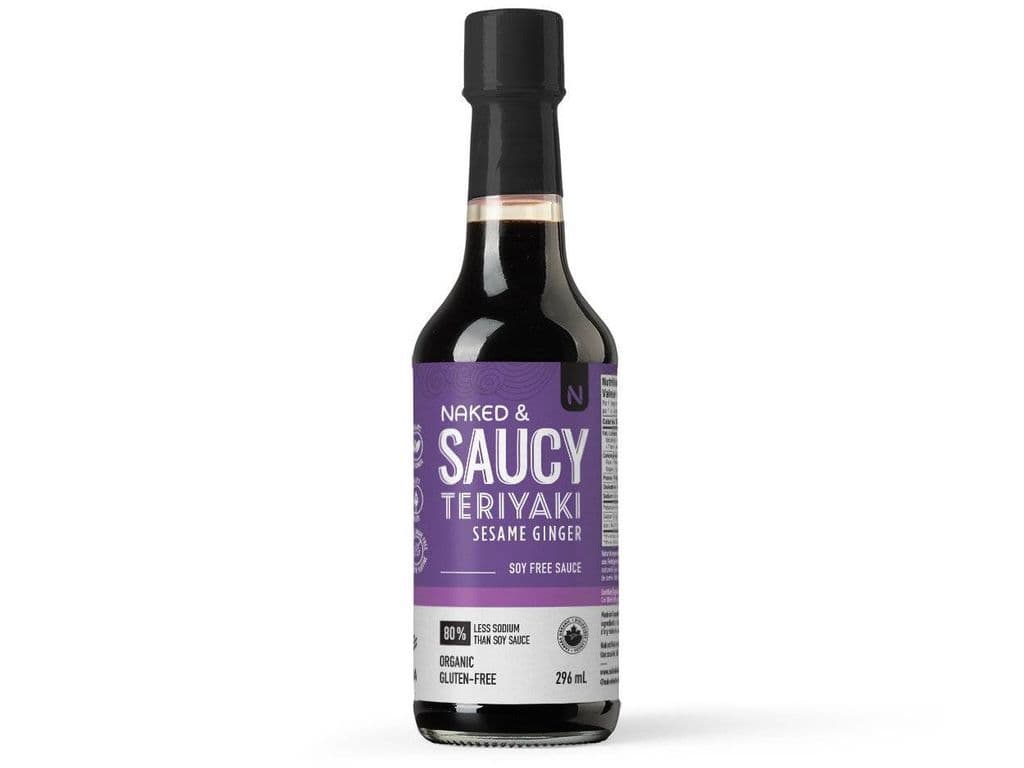 NAKED COCONUTS SESAME GINGER TERIYAKI SAUCE 296ML