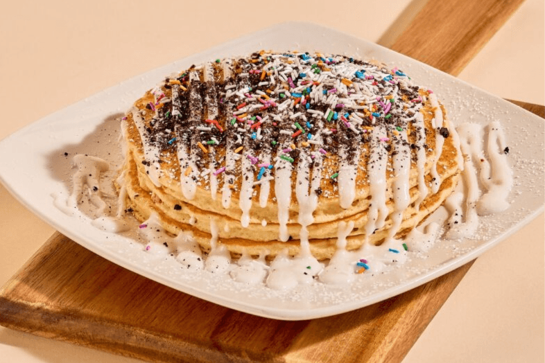 Confetti Cookie Pancakes