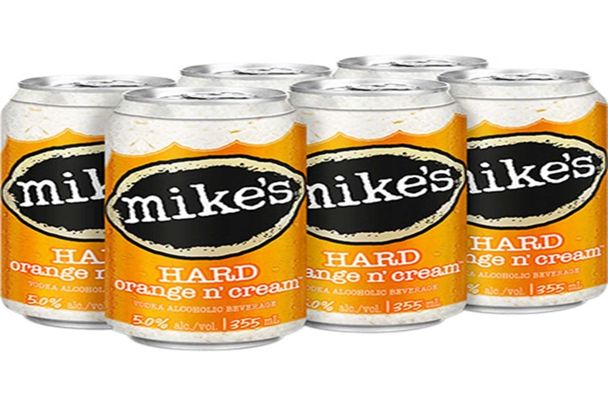 MIKES HARD ORANGE N CREAM 6 CANS (6 x 355 ML)