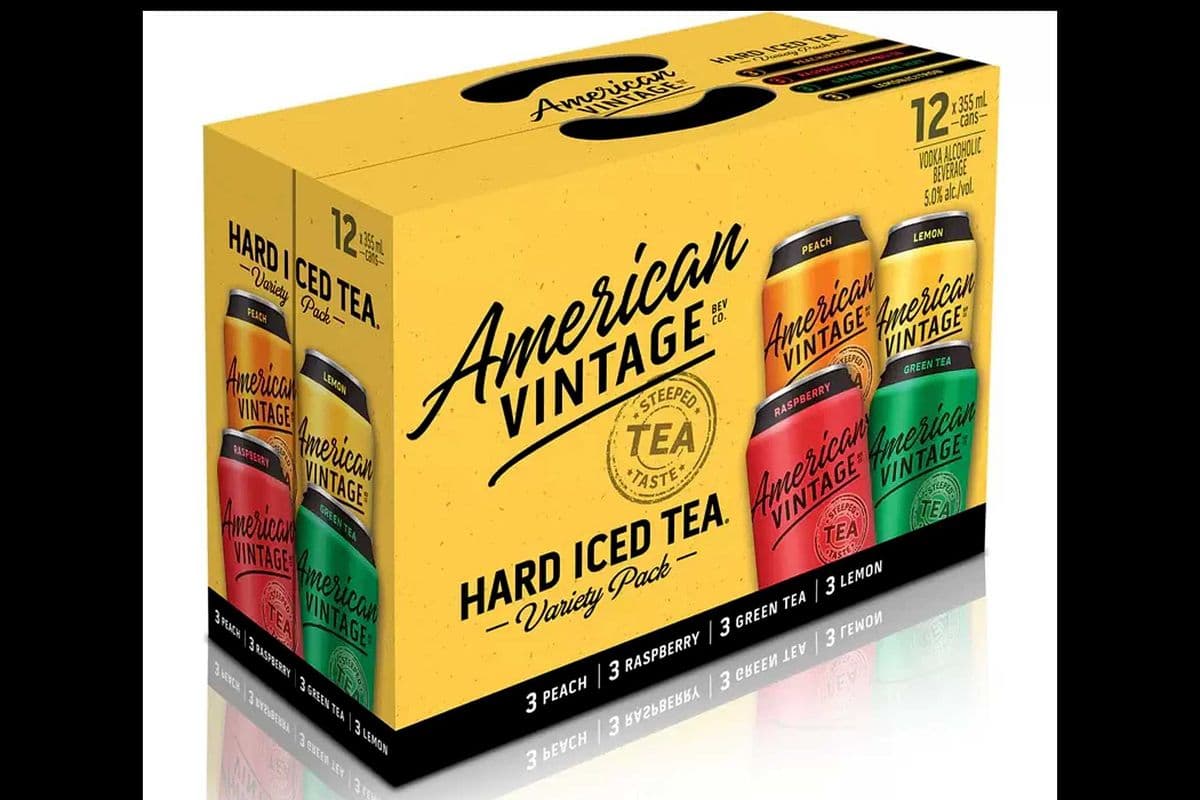 AMERICAN VINTAGE ICED TEA VARIETY PACK (12 x 355ML CANS) (12 x 355ML)