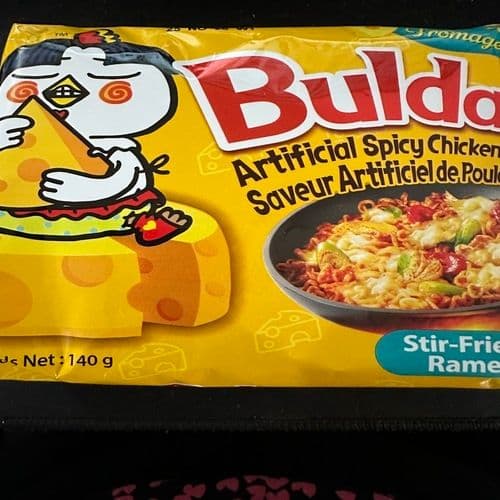 Buldak Ramen Sauté Fromage 140g/ Buldak Stir-Fried Cheese 140g
