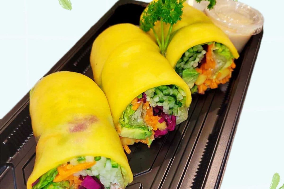 L1. Veggie Rice Paper Roll (3pcs)