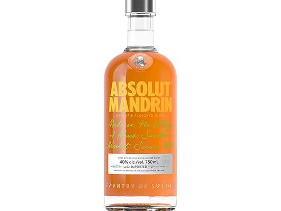 Absolut Peach, 750mL vodka (38.0% ABV)