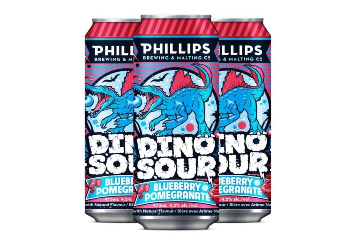 PHILLIPS DINOSOUR BLUEBERRY (4 x 473ML)