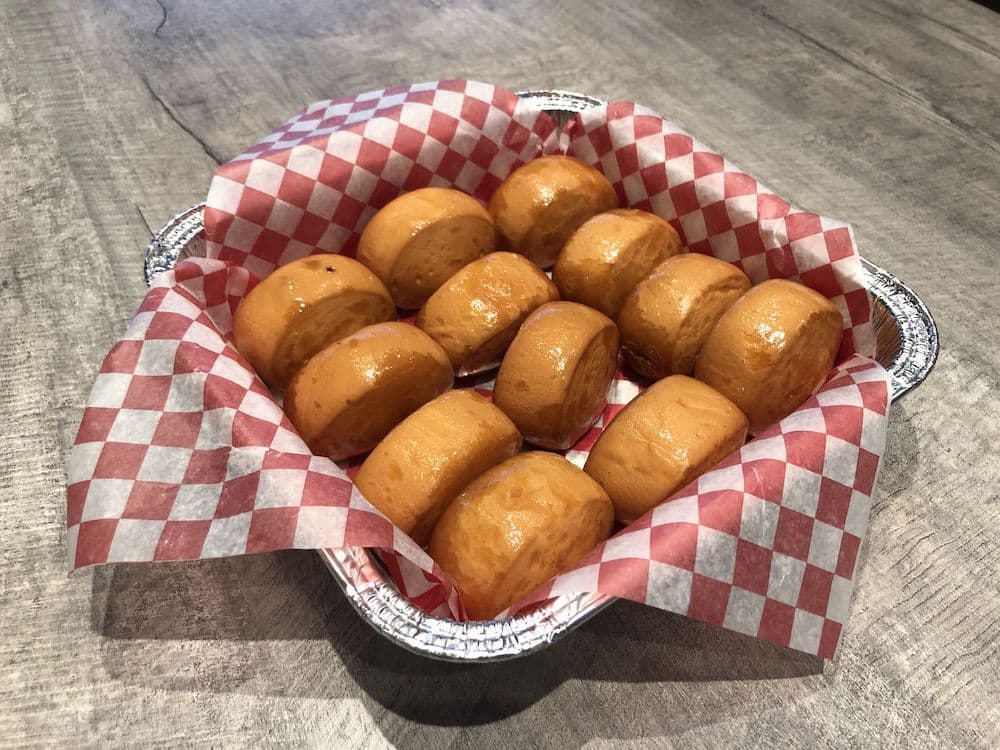 Platter Deep Fried Mini Buns  (12pc, incl. Condensed Milk)🥦 / 歡樂餐 黃金小饅頭(12pc、附煉奶)🥦