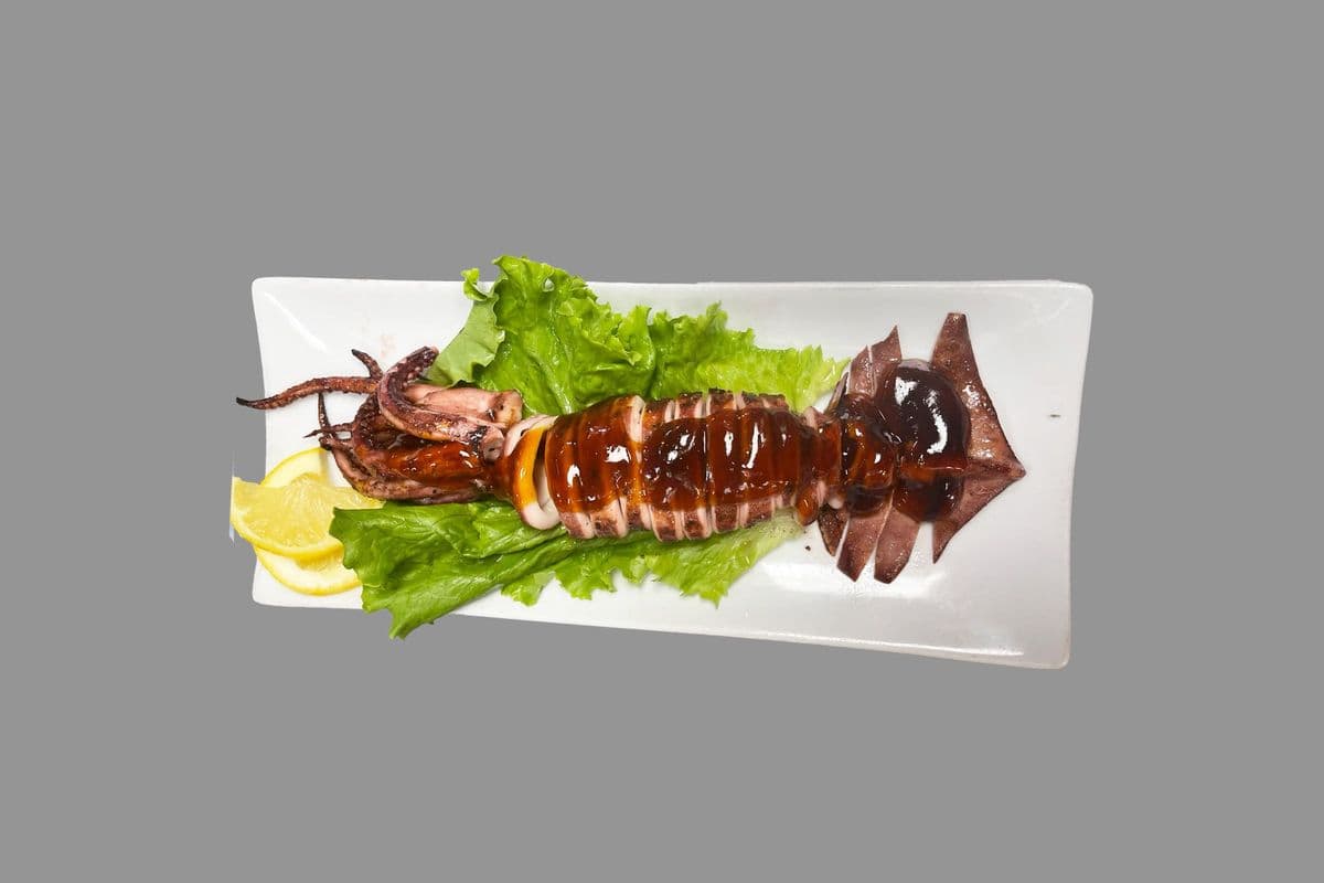 A11. BBQ Squid with Teriyaki Sauce - Ika Yaki