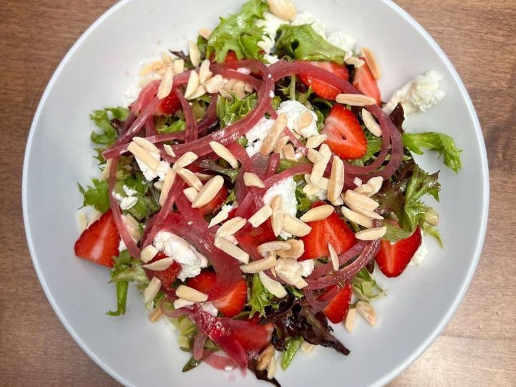 Strawberry & Goat Cheese Salad
