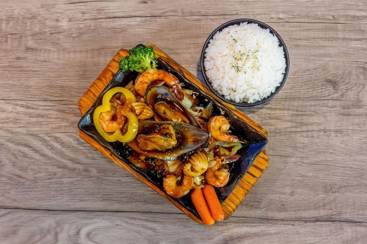 Seafood Teriyaki