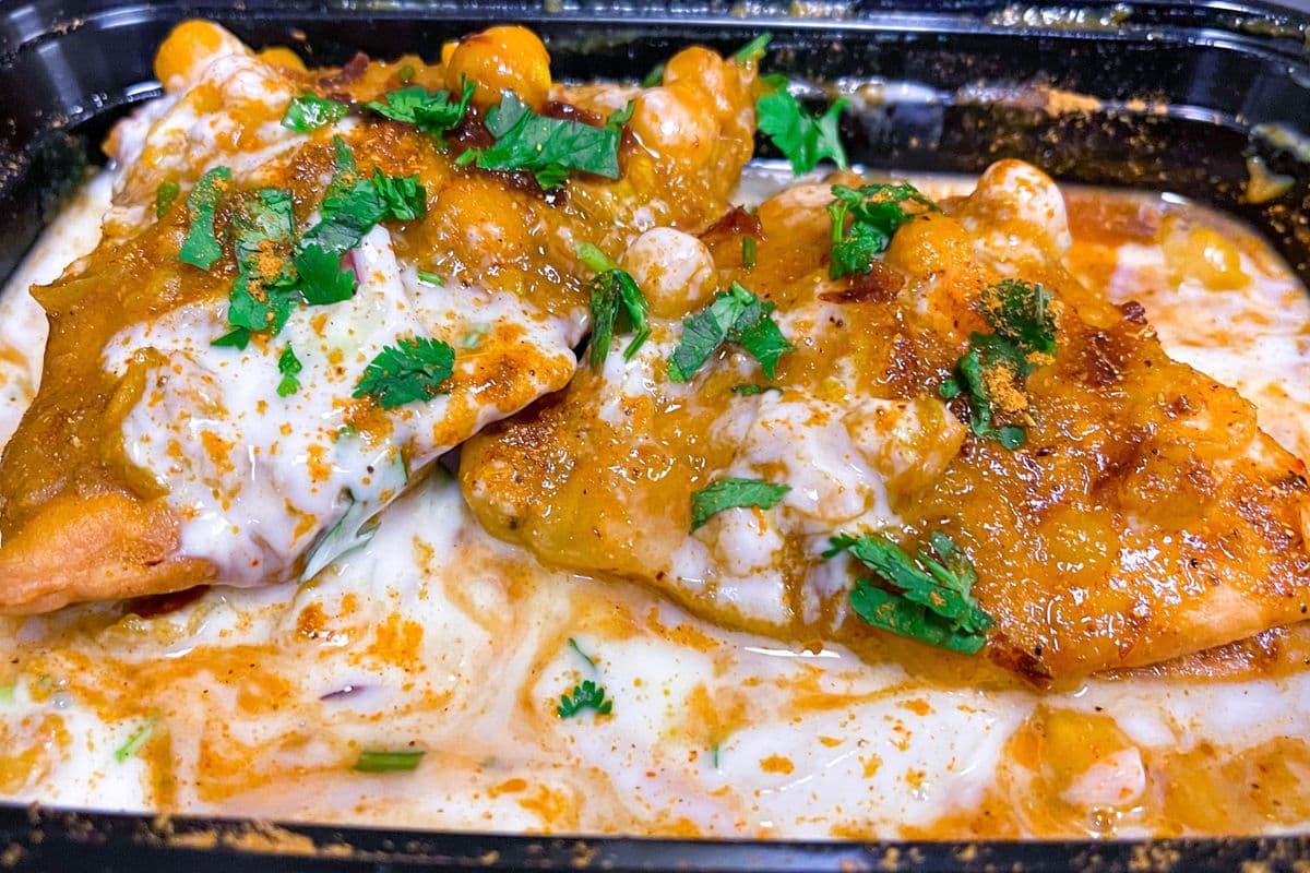 9. Samosa Chaat