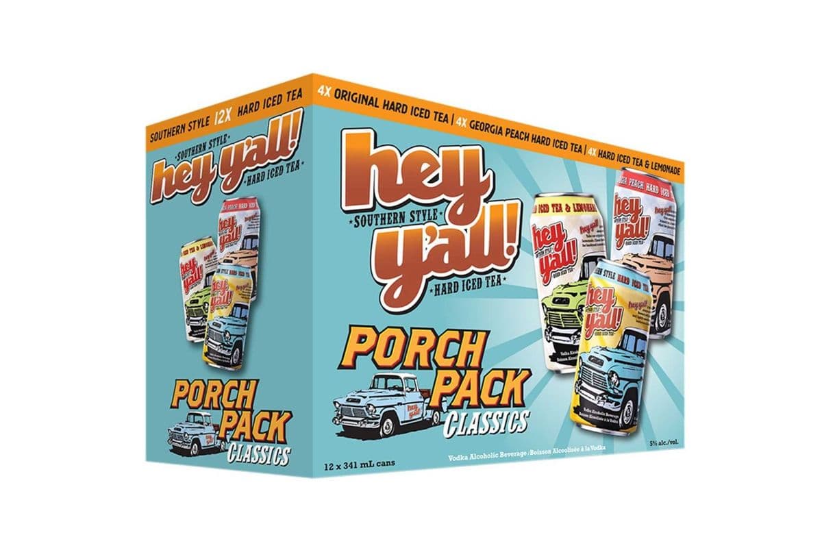 Hey Y'All- Porch Mixer Pack (12 x 341 ml Cans)