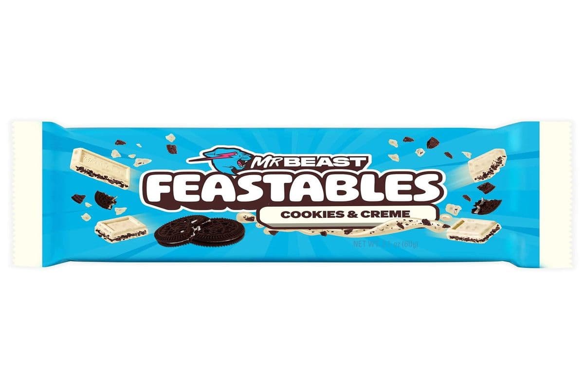 Mr. Beast Feastables Cookies & Cream (60g) (60g)