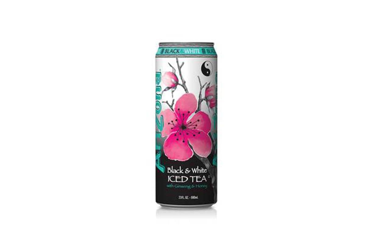 Arizona Black White Iced Tea (650 ml)
