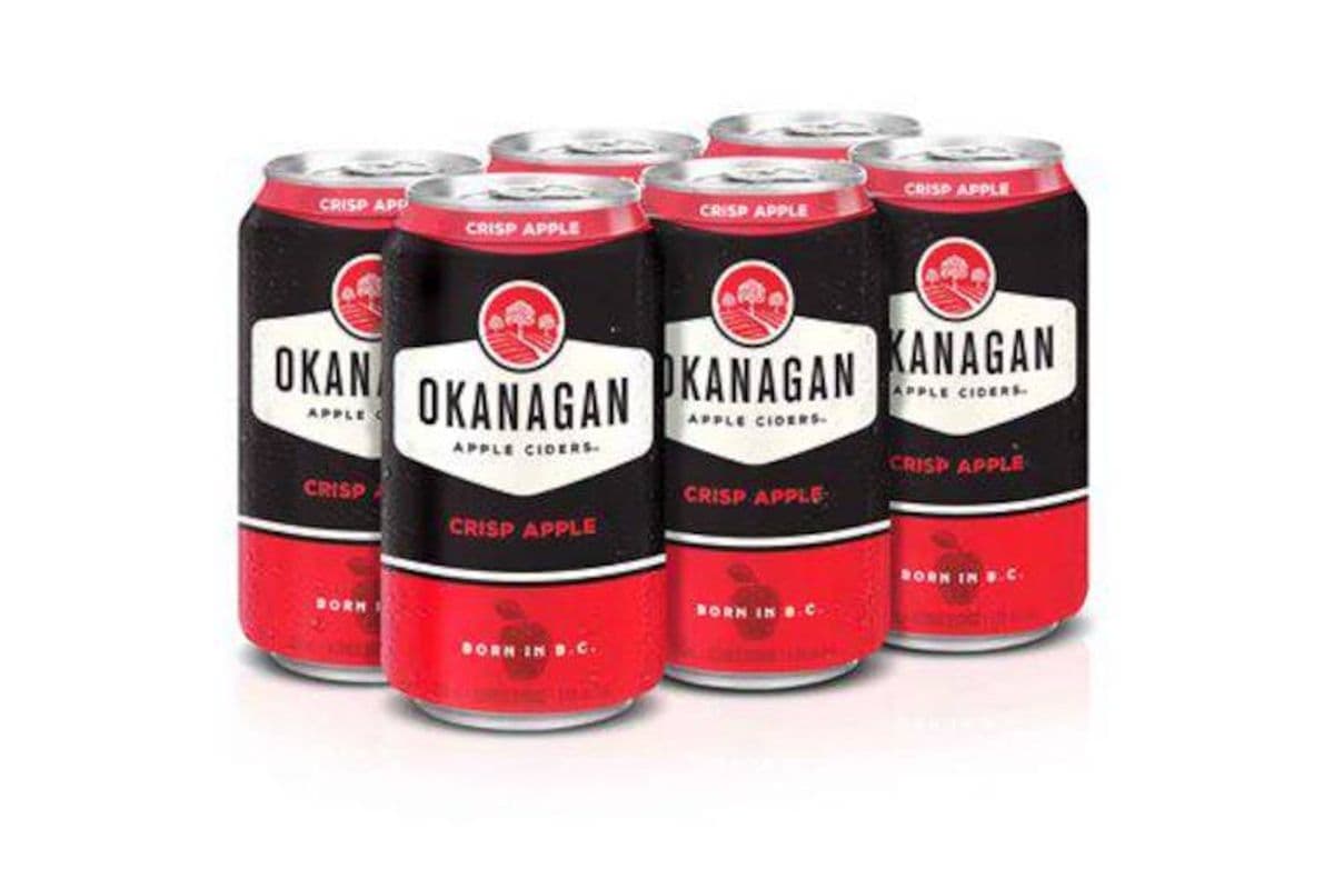 Okanagan Cider Premium Gala Apple (6 Can) (6 x 355 ml)