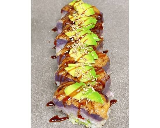 Aburioshi Yam  Avocado (6 pcs) / 山药牛油果炙壽司  (6 pcs)