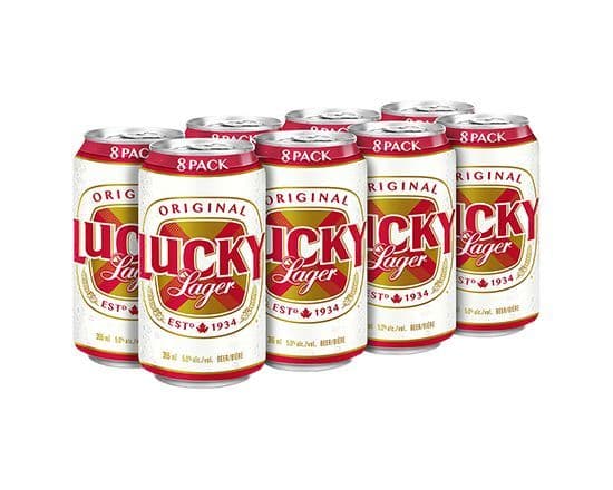 LUCKY LAGER (8x355ML)