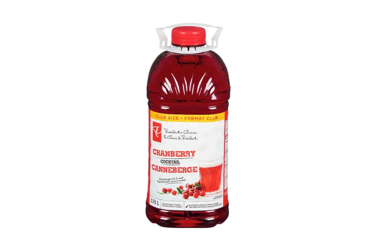 President's Choice Cranberry Cocktail (3.78 L)