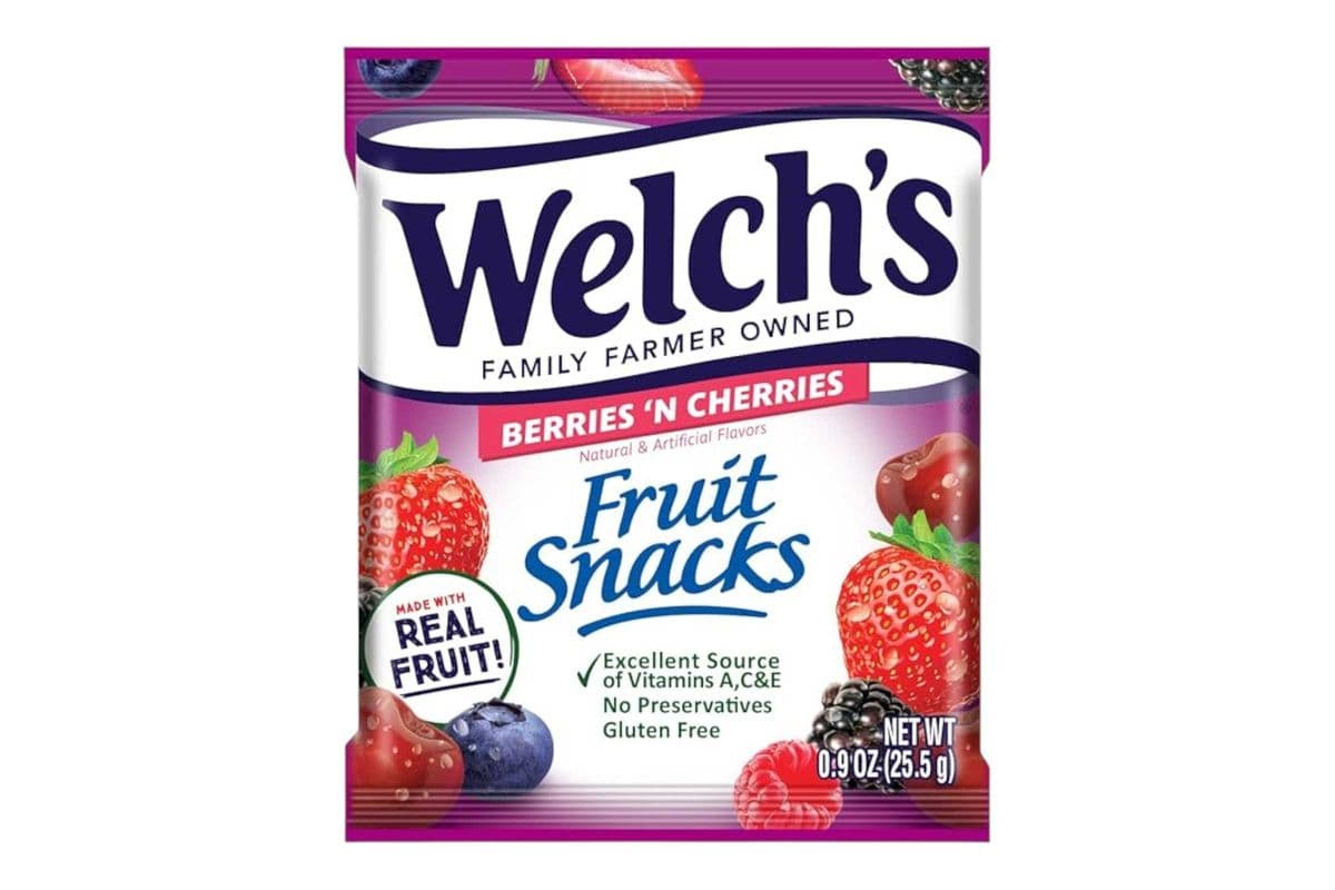 Welch's Berries & Cherries (142gm) (90 Cal)